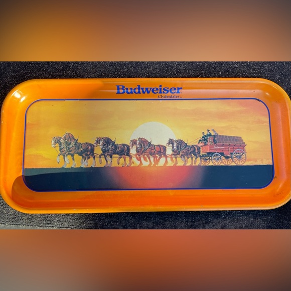 Vintage Budweiser tray - Picture 1 of 1